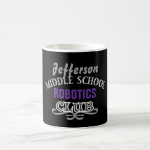 Club de la High School secundaria - equipo univers Tazas De Café