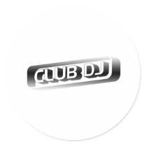 Club DJ stickers by HOTDJGEAR Club DJ stickers