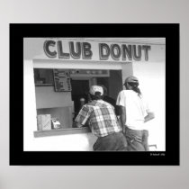 Club Donut Print