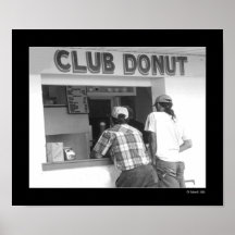 Club Donut Print