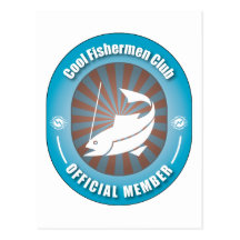 Club fresco de los pescadores postales