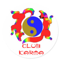 Club Karma Sticker