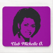 Club Michelle Mousepad in  Amethyst Purple.