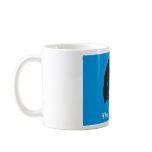 Club Michelle O. Ceramic Coffee Mug, Electric Blue