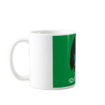 Club Michelle O. Ceramic Coffee Mug, Kelly Green