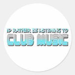 Club Music stickers