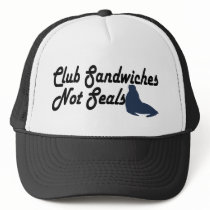 Club Sandwiches not seals Mesh Hats