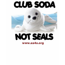 CLUB SODA- NOT SEALS t-shirts by jpanton CLUB SODA- NOT SEALS t-shirts