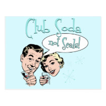 Club Soda postcards