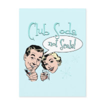 Club Soda postcards