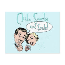 Club Soda postcards
