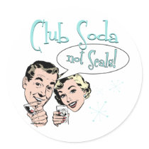 Club Soda Sticker