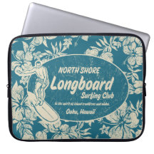 Club Surfing Hawaiian Neoprene Wetsuit Computer Sleeves