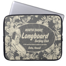 Club Surfing Hawaiian Neoprene Wetsuit Computer Sleeves