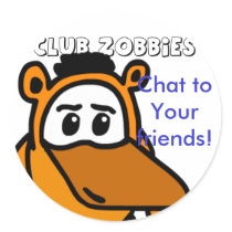 Club Zobbies Stickers