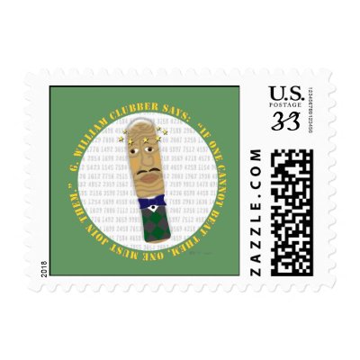 Clubber Postage Stamps by PennyCork