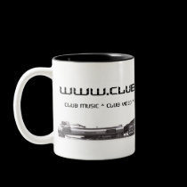 CLUBBIN TV Two-Tone Mug mugs
