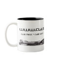 CLUBBIN TV Two-Tone Mug