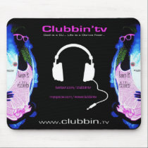 Clubbin'tv Keep it clubbin' Mousepad mousepads