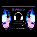 Clubbin'tv Poster Print