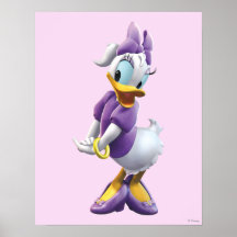 Clubhouse Daisy Duck Posters