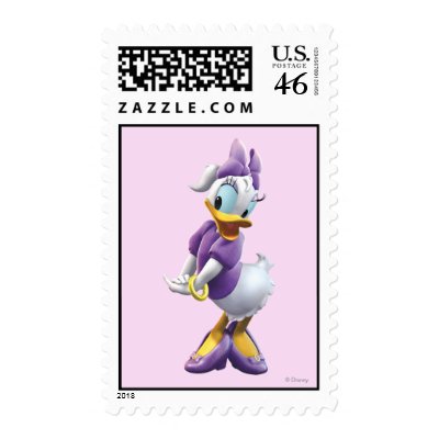 Clubhouse Daisy Duck stamps