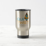 ClueTweet Game Logo Travel Mug