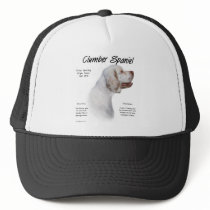 Clumber Spaniel History Design Trucker Hats