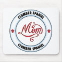 CLUMBER SPANIEL mom mousepad