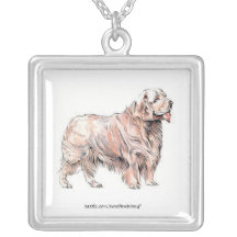 Clumber Spaniel Necklace