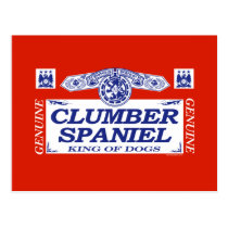 Clumber Spaniel postcards