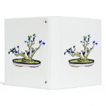 Clump Bonsai Blue Leaves Graphic Design Image Binders