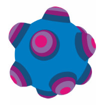 ClumpBubble - Blue/Purple t-shirts