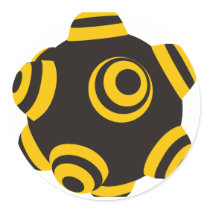 ClumpBubble Bumblebee stickers