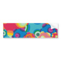 ClumpBubble Collage Action bumper stickers by Palette8Bit ClumpBubble Collage Action bumper stickers