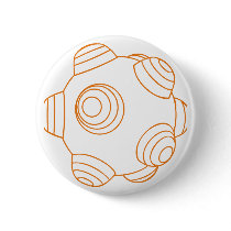 ClumpBubble - Orange Outline buttons