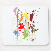 Clumsy gormet mousepads