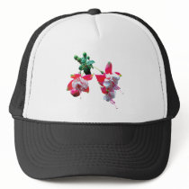 Cluster of Fuschia hats by SusanSavad Cluster of Fuschia hats