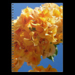 Cluster of Golden Bougainvillea Notebook