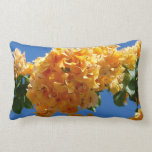 Cluster of Golden Bougainvillea Pillow
