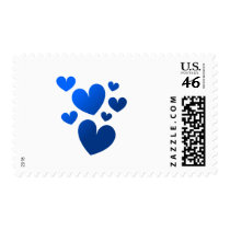 Cluster of Hearts postage by deleas Cluster of Hearts postage