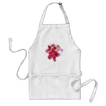 Cluster of Stargazer Lilies Apron