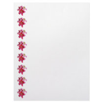 Cluster of Stargazer Lilies Letterhead Design