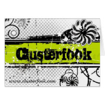 Clusterfook Greeting Card