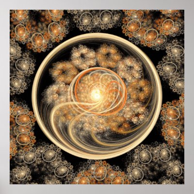 'Clusters 2' Print by SBricker
