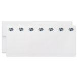 Clusters of Purple Hydrangea Customized Rack Card