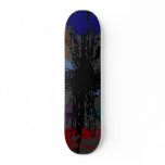 Cluttered Grunge Skateboard