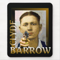 Clyde Barrrow Mouse Pad