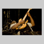 "Clyde" Plays Electric Bass Print