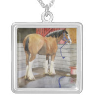 Clydes Gonna Get A Bath necklace
